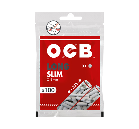 Filtro OCB Slim Long 10 Unid Distribuidora Heinrich