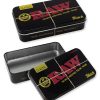 Cajita Metálica RAW Rectangular Negra - Imagen 3