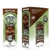 Blunt Hemp Wrap x4 Chocolate 15 unid.