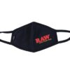 Mascarilla Raw Tela Negra - Imagen 2