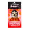 G-Rollz Hemps Wraps x4 Strawberry caja 15 sobres PR1516A - Imagen 2