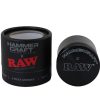 Grinder RAW Black Hammercraft 4 partes 63mm