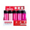 Encendedor Ronson Solido Pink Rosado 20 unidades