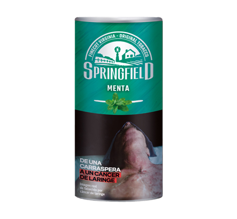 Tabaco Springfield Menta 40 grs
