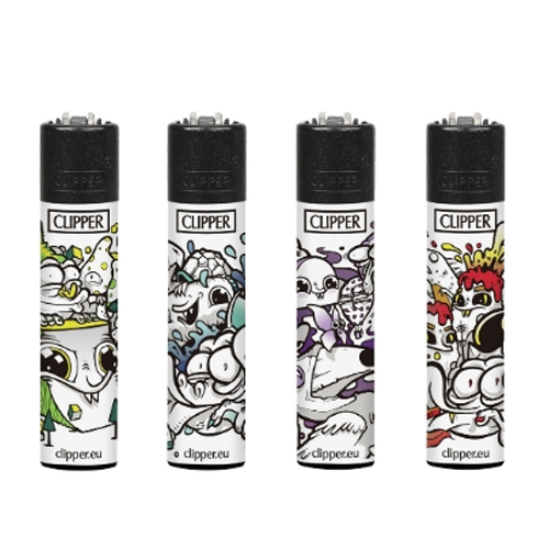 Encendedor Clipper Art of Sool 24 unid.