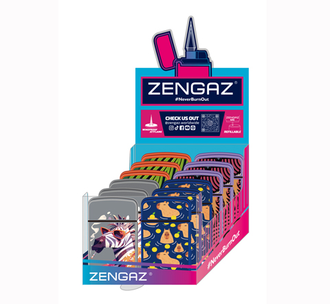 Encendedor Zengaz ZL12 Animals 1 12 uds.